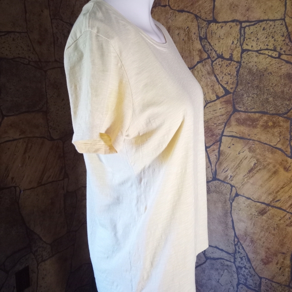 Denver Hayes Light Yellow Short Sleeve Tee - Picture 3 of 4